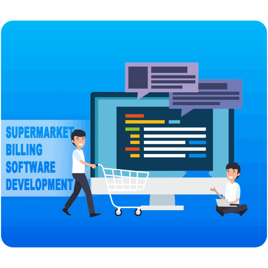 image that show supermarket billing software