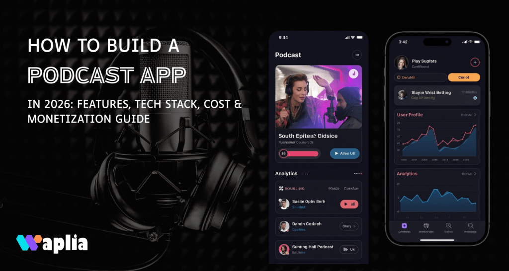 How to Develop a Podcast App in 2026: Features, Tech Stack, Cost & Monetization Guide