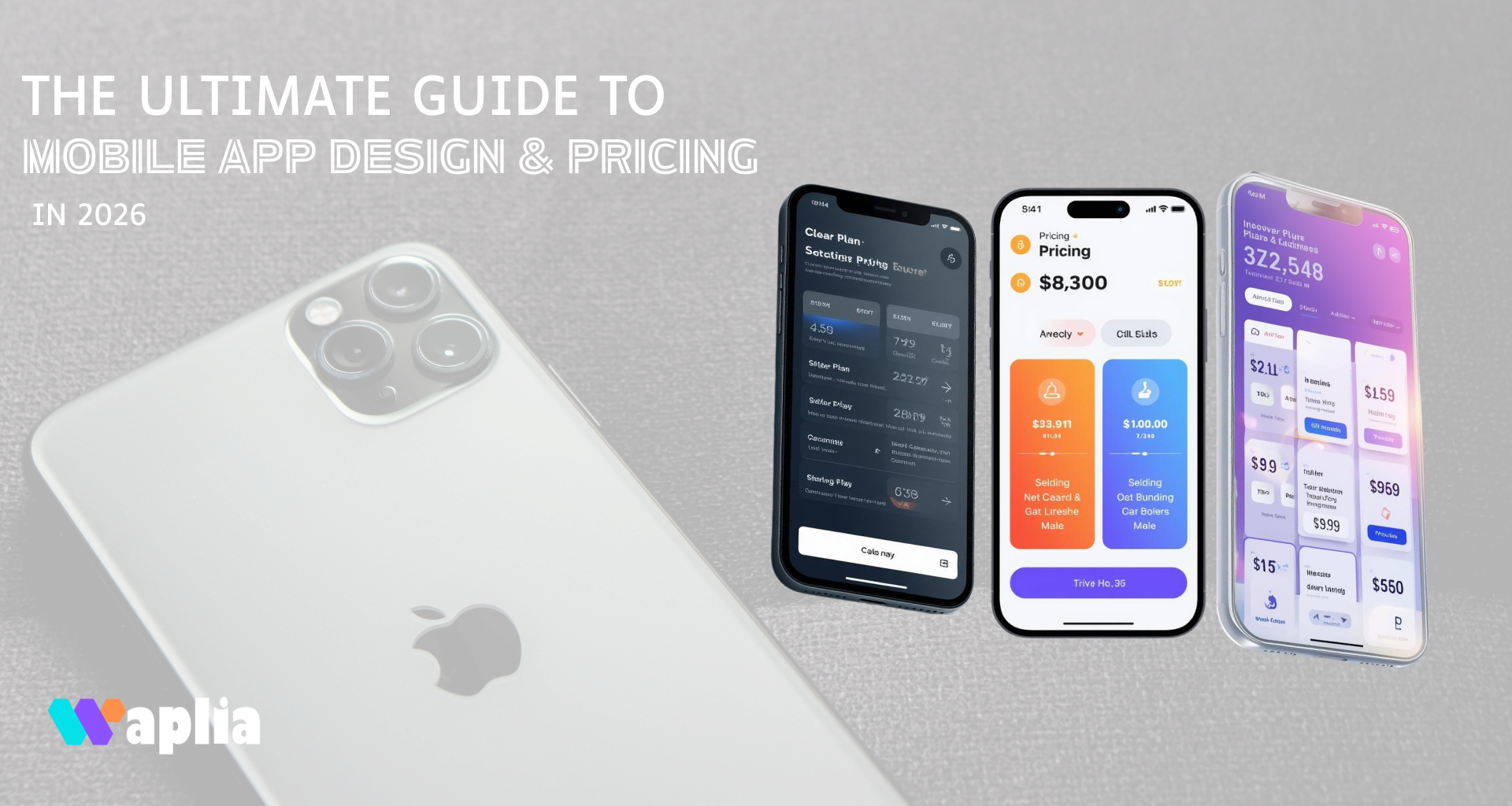 Mobile App Design & Pricing